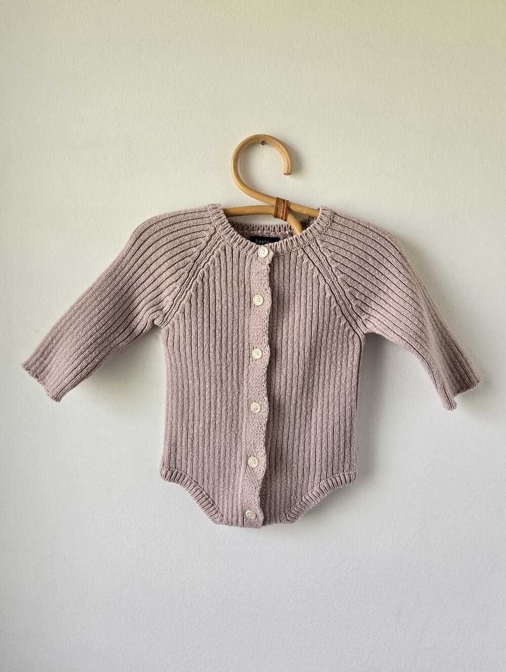 Knit Baby Romper
